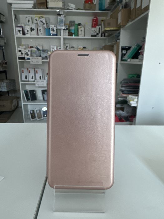 Etui otwierane do boku złoty róż do xiaomi redmi note 12 pro 5G