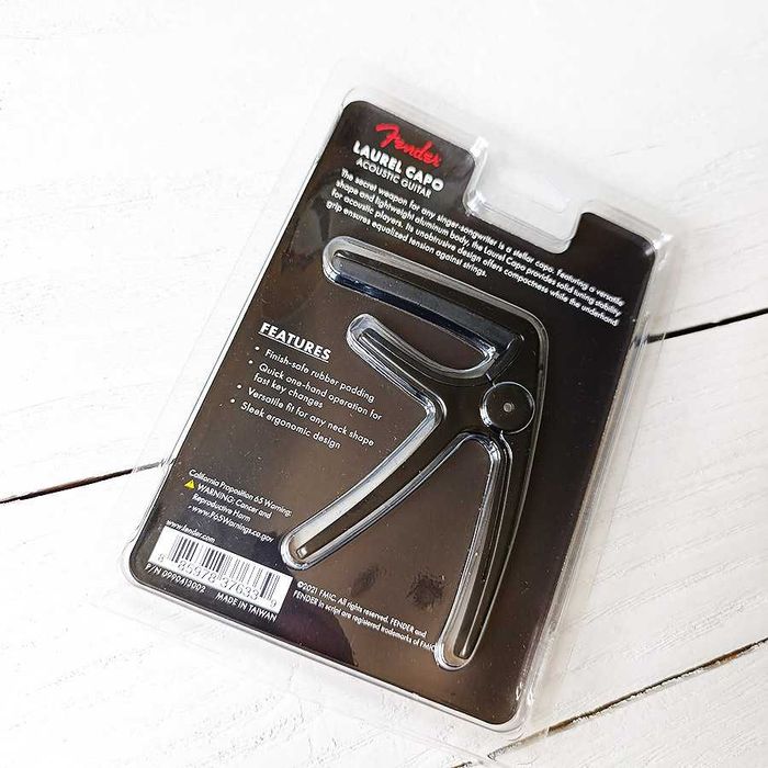 Каподастр FENDER Capo Laurel Acoustic