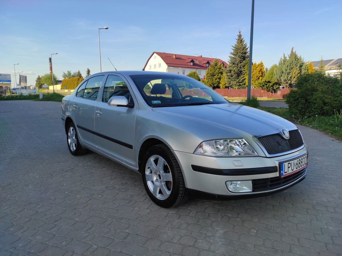 Skoda Octavia II 2.0 TDI 2004r. Salon PL Sprawna klima Brak rdzy