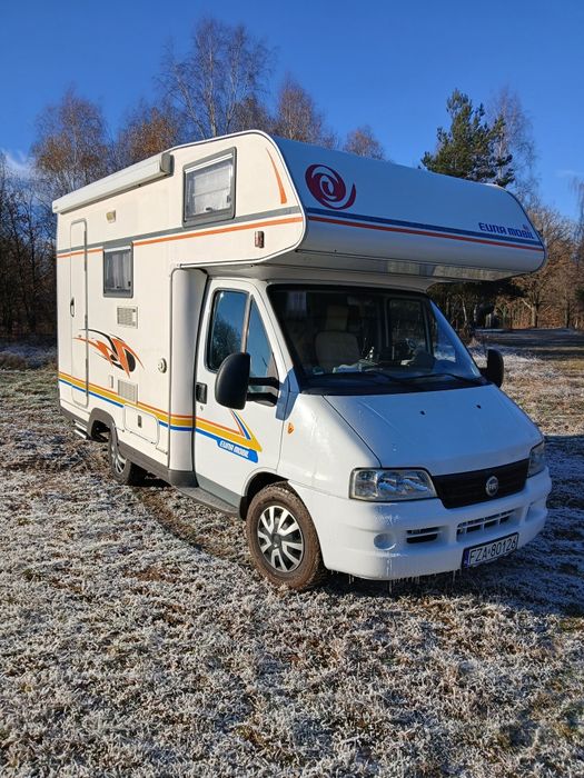 Kamper Fiat Ducato Eura Mobil - wersja zimowa + klimatyzacja