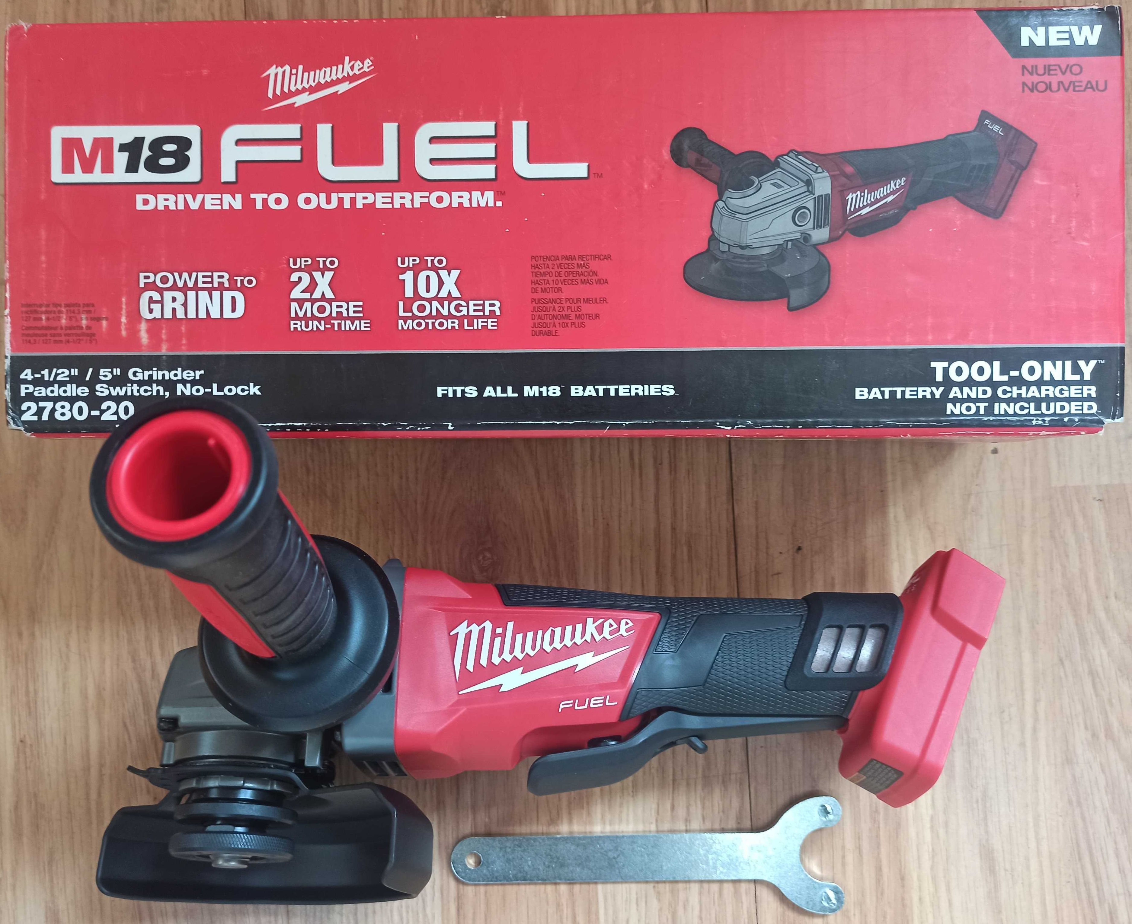 Szlifierka kątowa Milwaukee fuel M18 125MM