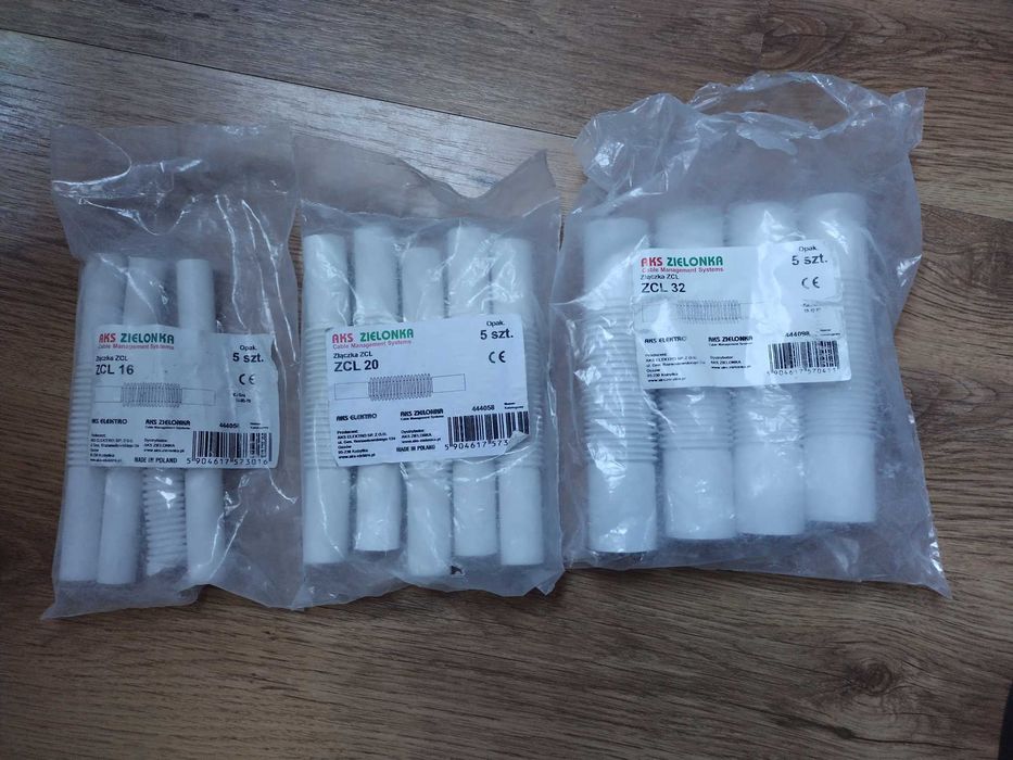 Złączka ZCL16 - 4szt., ZCL20 - 5szt., ZCL32 - 4szt.