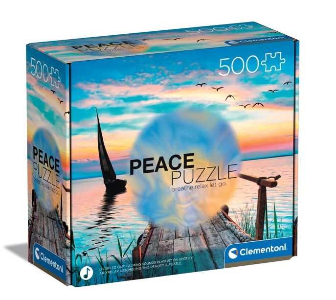 CLEMENTONI 35121 puzzle 500 elementów PEACE