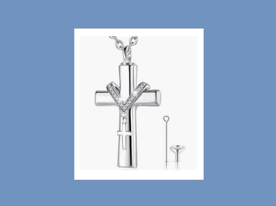 Naszyjnik Na Prochy Srebro Wysokiej Próby