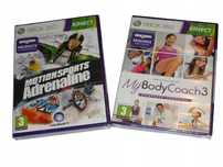 Xbox 360 My Body Coach 3 Motionsports Kinect Zestaw Sports X360 Nowe