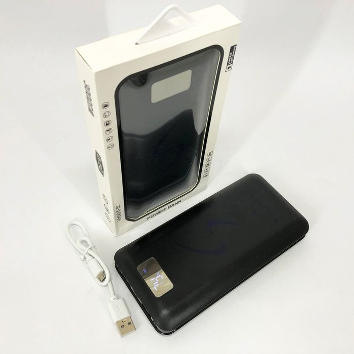 Повербанк Power Bank 30000 mAh UKC Мобільна зарядка портативна ХІТ