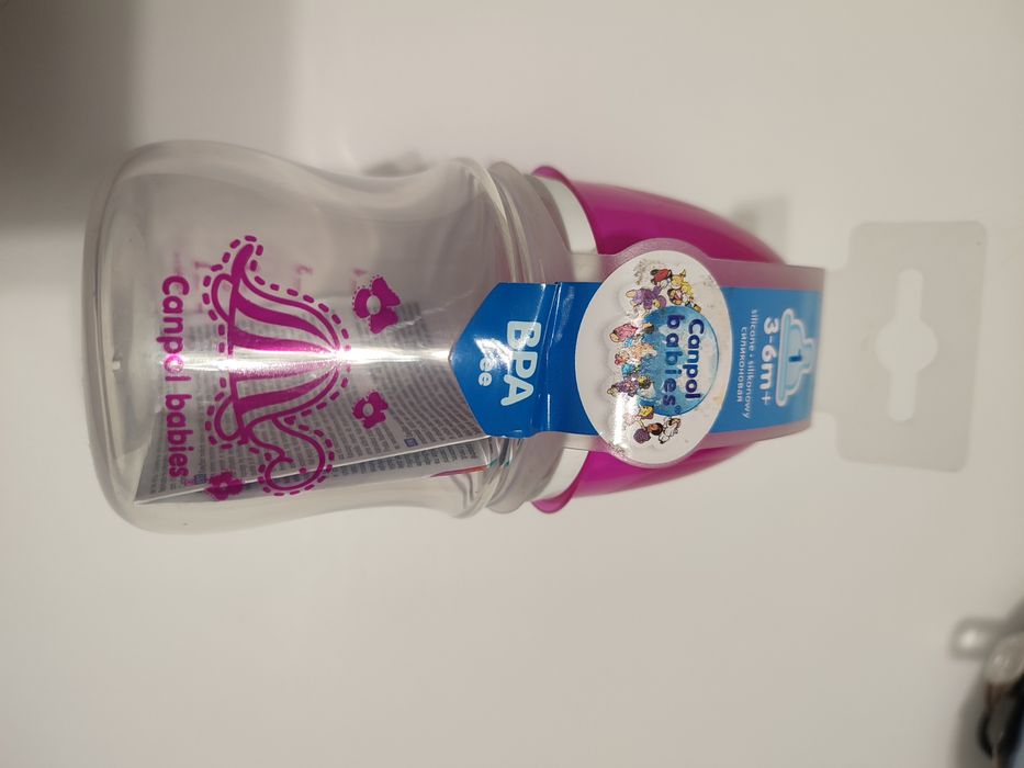 Бутилочка для годування Canpol 120мл  від 3-6міс