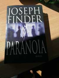 Livro Paranoia de Joseph Finder. Em francês