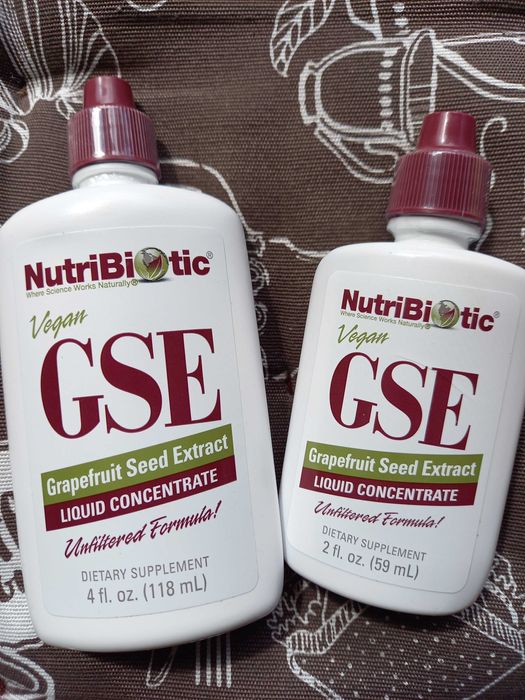 NutriBiotic Grapefruit Seed GSE цитросепт екстракт грейпфрута концентр