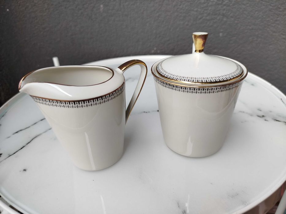 dwa dzbanki do mleka i do cukru, Mitterteich Bavaria Bawaria Niemcy