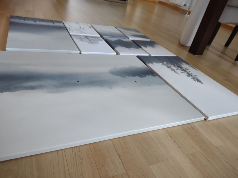 Conjunto 9 quadros IKEA - GRÖNBY OPTIMO Estado