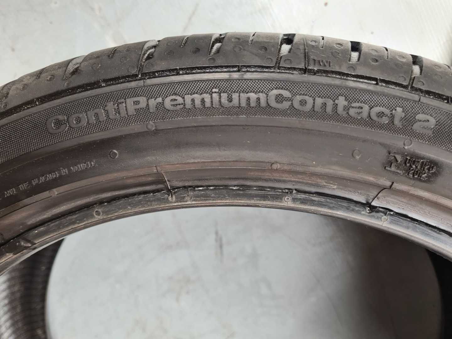 2x CONTINENTAL ContiPremiumContact2 215/40/17 87V 7mm 2016 Letnie Lato