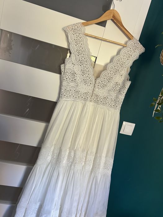 Suknia Slubna Dama Couture Lidia z trenem