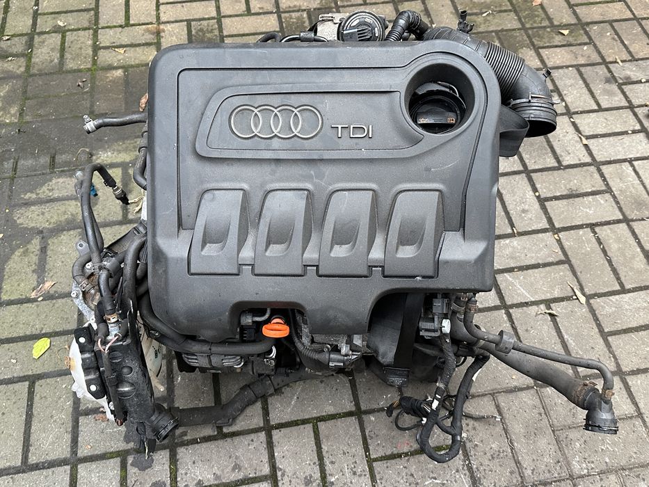AUDI A3 8P VW Silnik 2.0TDI CFF CFFB kompletny wtryski turbo pompa