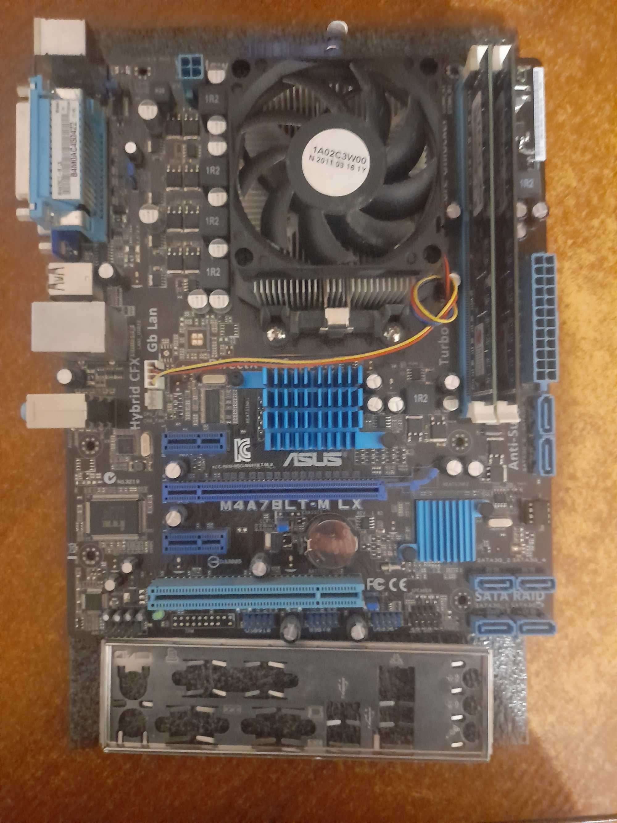 Amd athlon 2 x4 640, m4a7 bl t-m lx, ddr3 8Gb