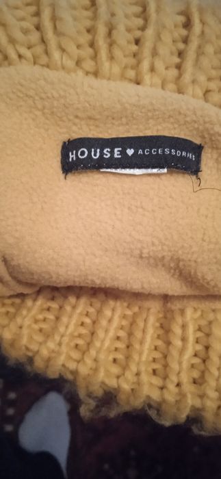 Шарф-шапка вязана