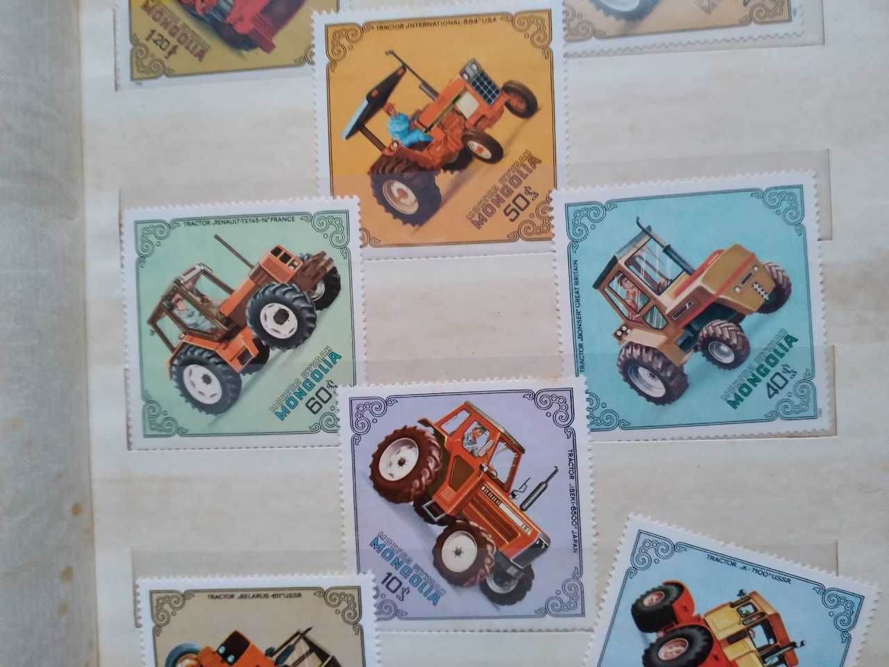 Марки советские тракторы