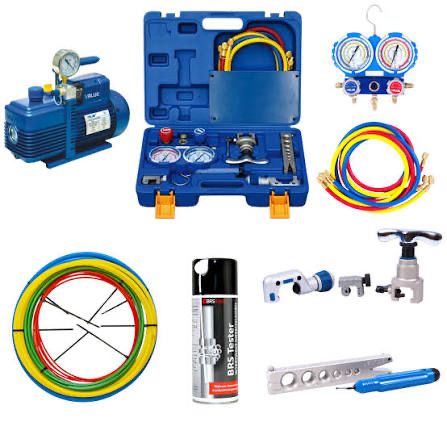 Wynajem zestaw do montazu klimatyzacji wypozyczenie