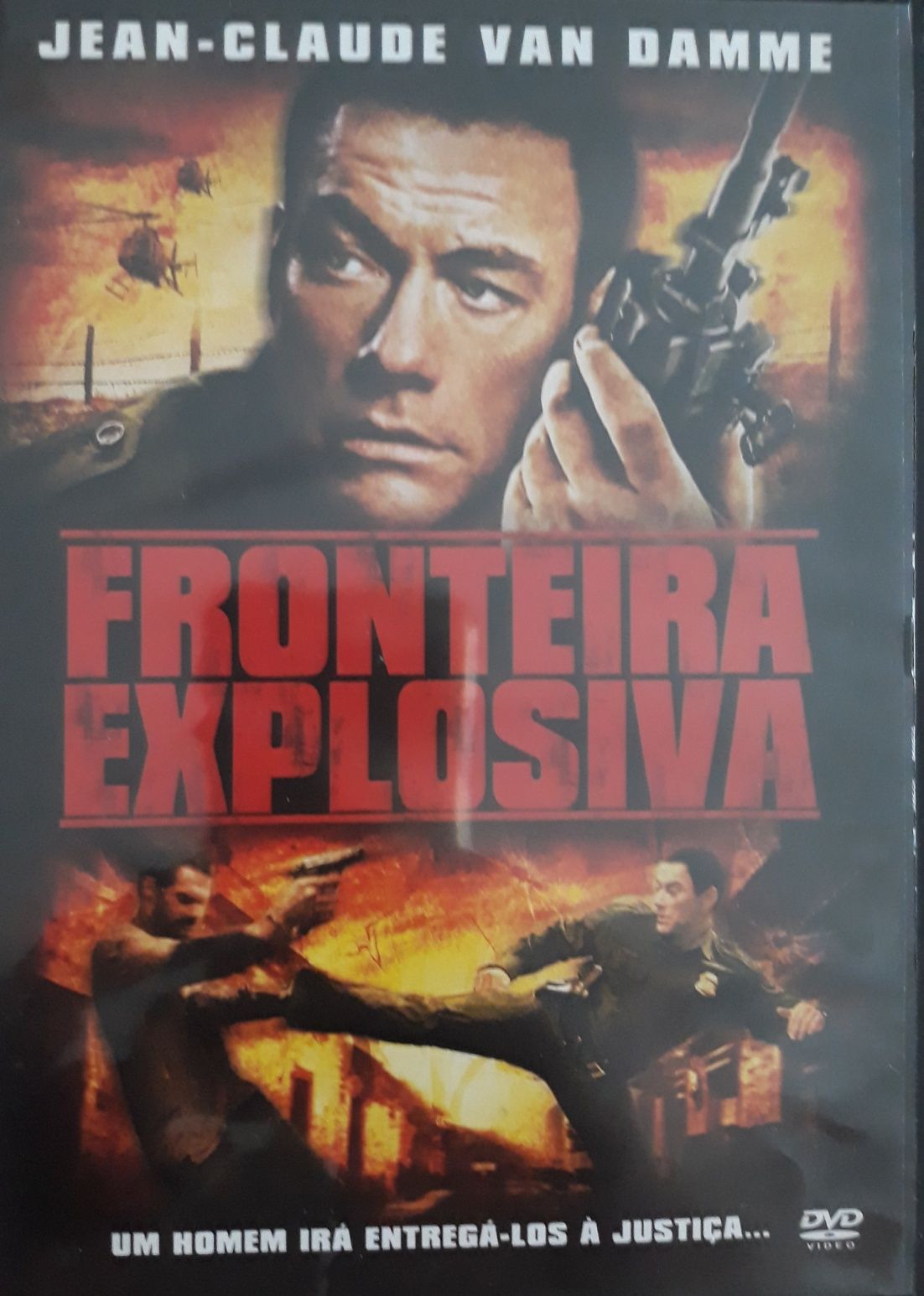 DVD Fronteira Explosiva com Van Damme