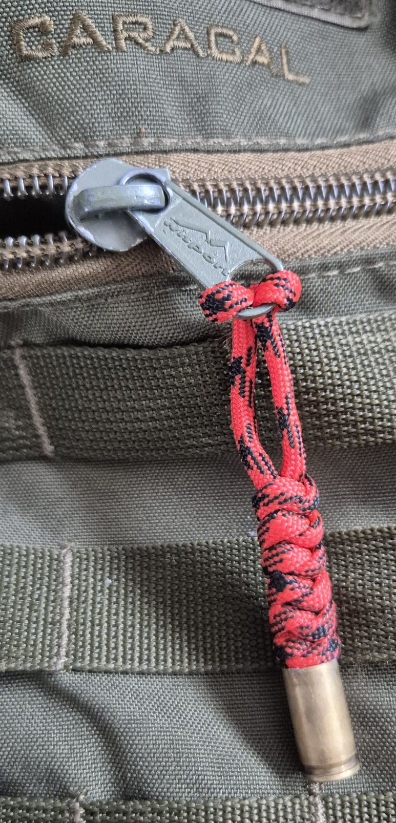 Breloczek plecak paracord HELIKON - WISPORT zamek