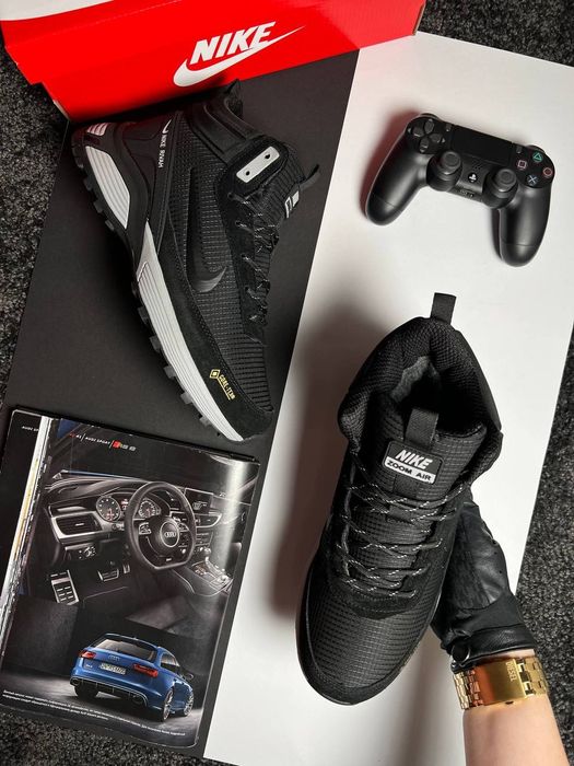 Зимові кросівки чоловічі NIKE AIR Zoom Rivah Fur 41-46р Gore-Tex хутрі