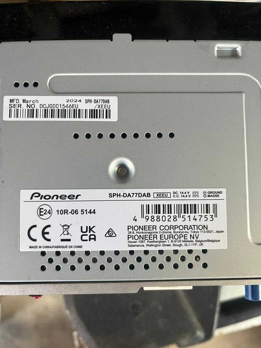Radio Pioneer 2 Din Opel Mokka Astra Corsa Apple CarPlay Android Auto