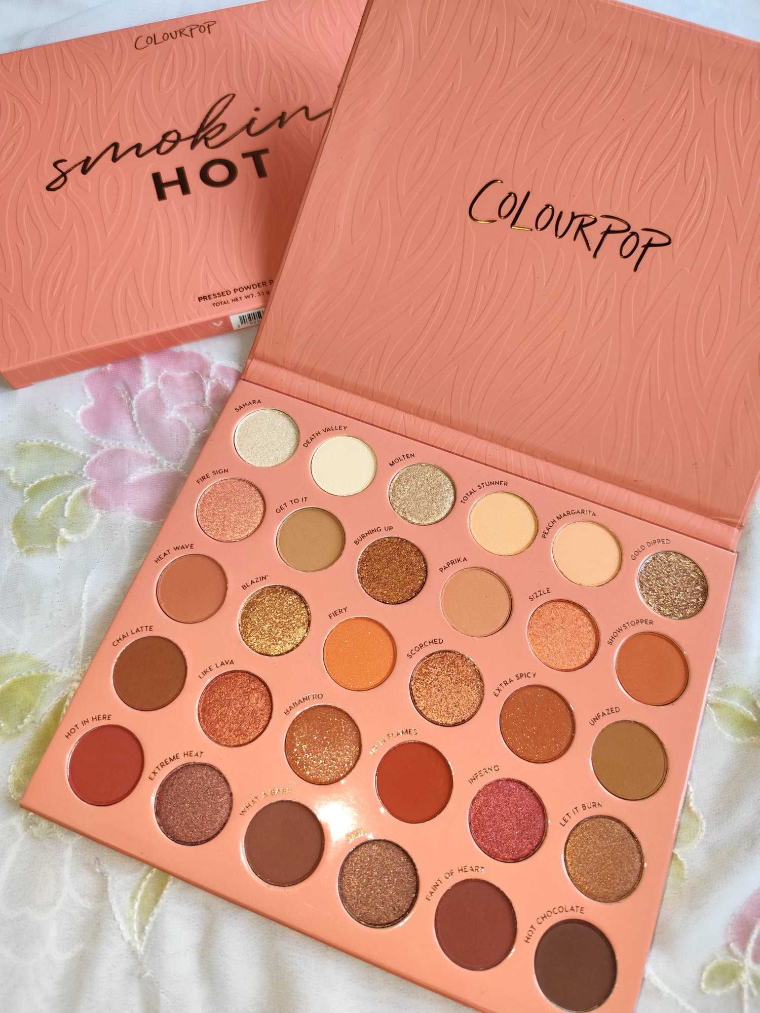 Nowa paleta cieni ColourPop Smokin' Hot