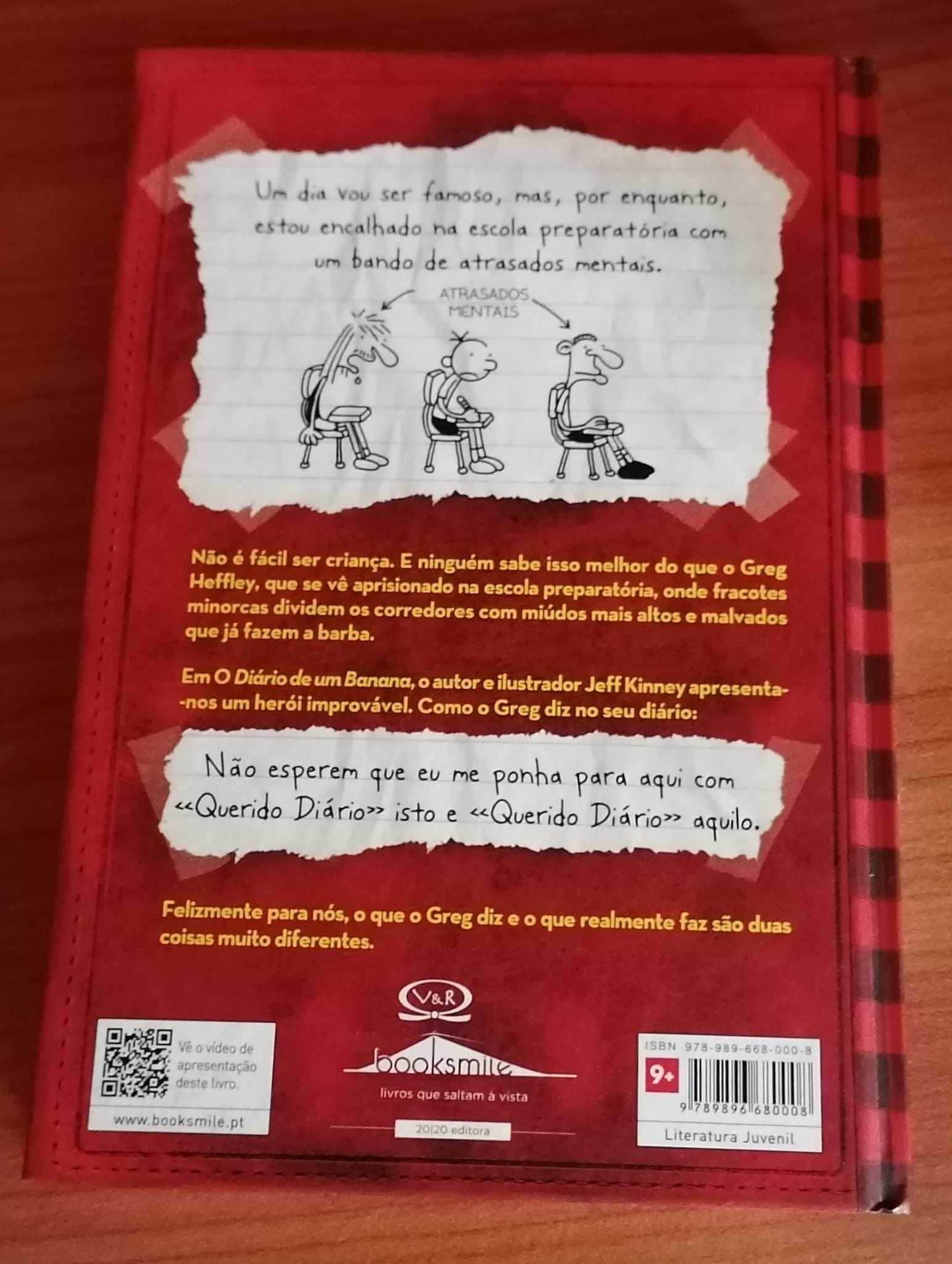 O Diário De Um Banana 1 / ... E o Meu - Jeff Kinney - 2 livros