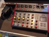 Mikser audio Novox 6, dj konferansjer, nagłośnienie