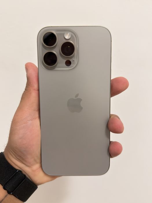 Iphone 16 pro max 256gb natural titanium