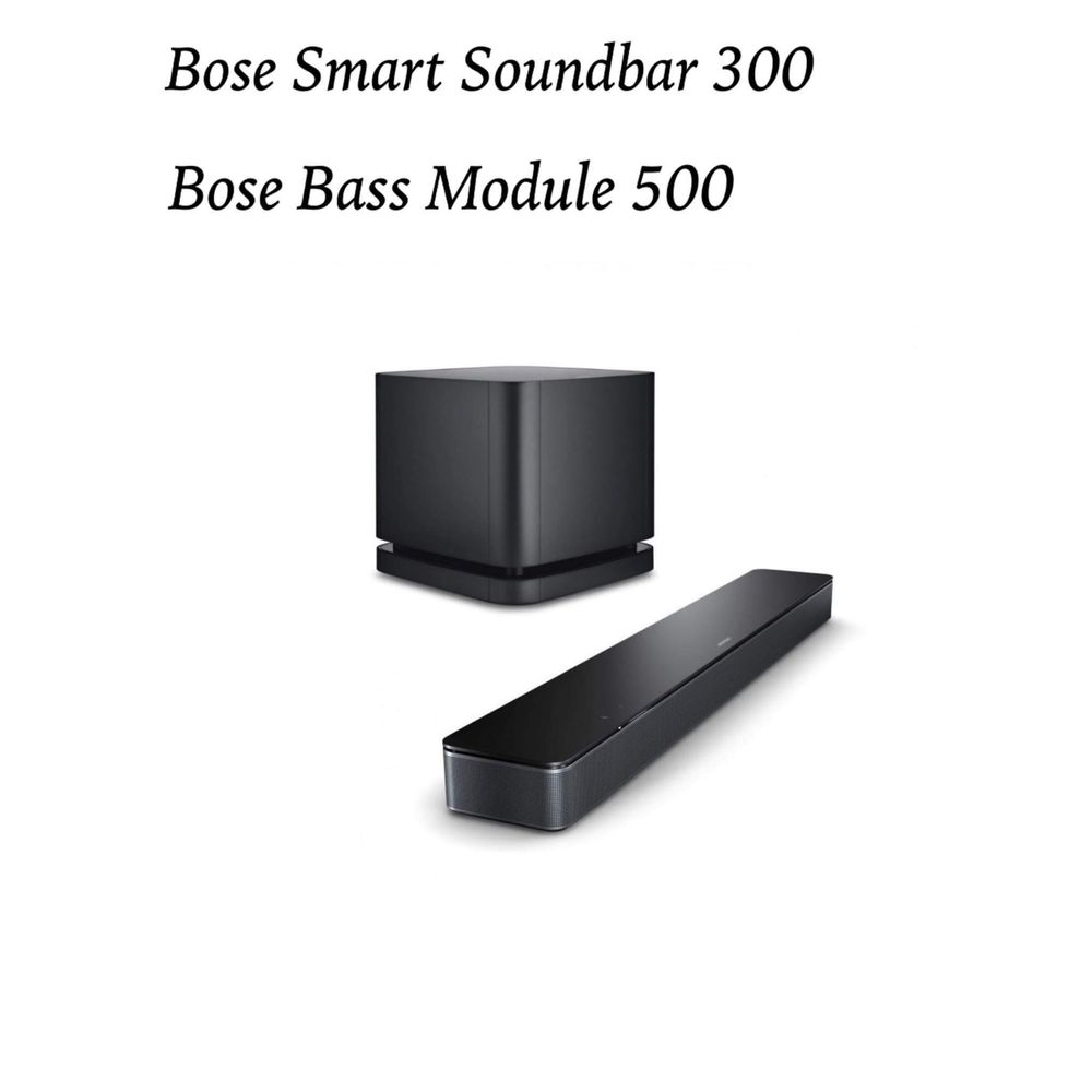 AKCES-KOM Nowy Bose smart soundbar 300 i module bass bose 500 gwarancj