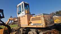 koparka przeładunkowa do złomu long ramie Liebherr 914 most zf