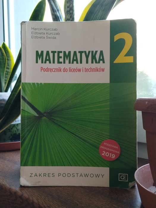 Matematyka 2 oficyna edukacyjna kruczab podręcznik liceum technikum