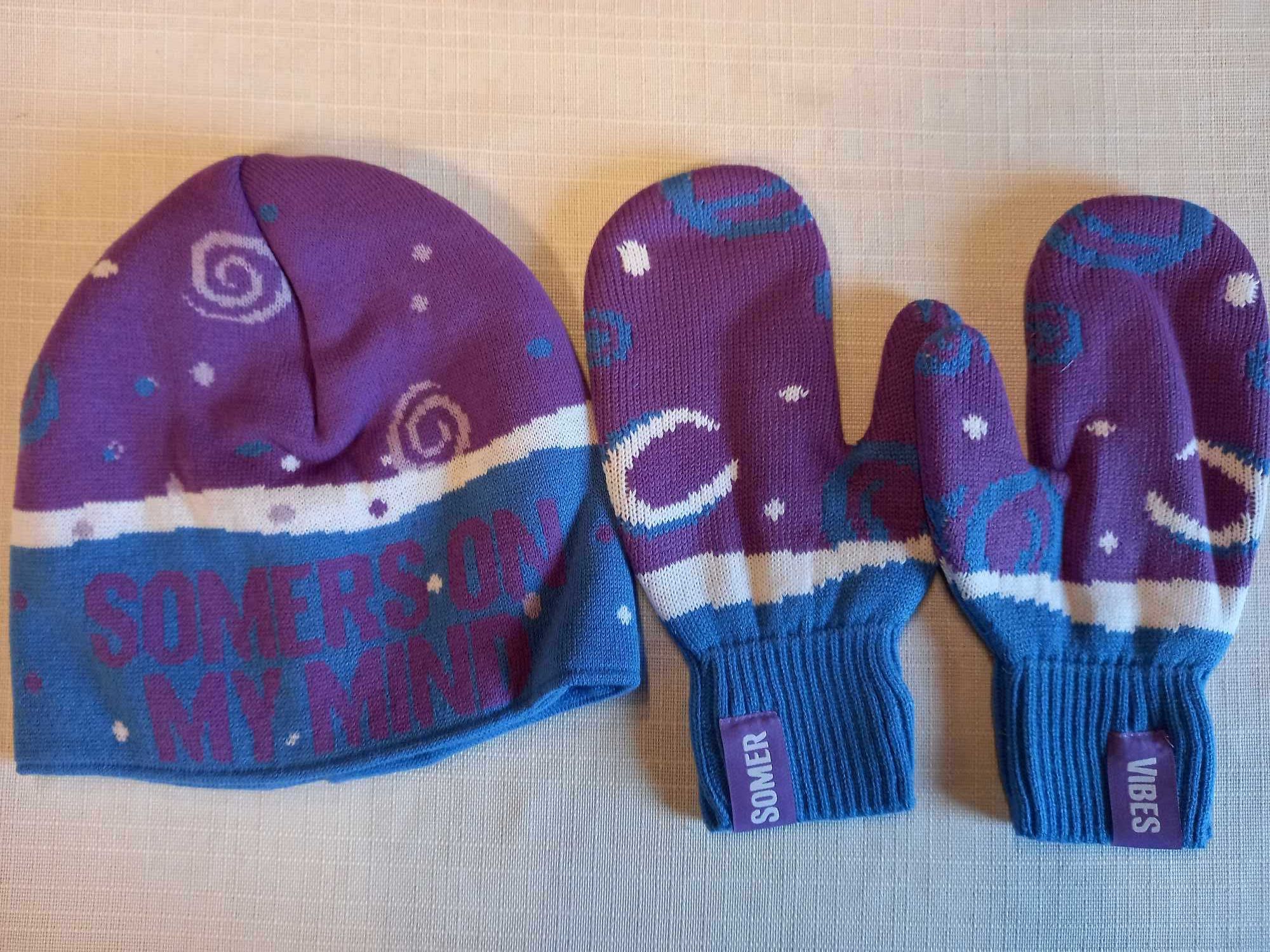 Komplet Somersby czapka+rękawiczki firmy dzieńdobry na morsowanie!