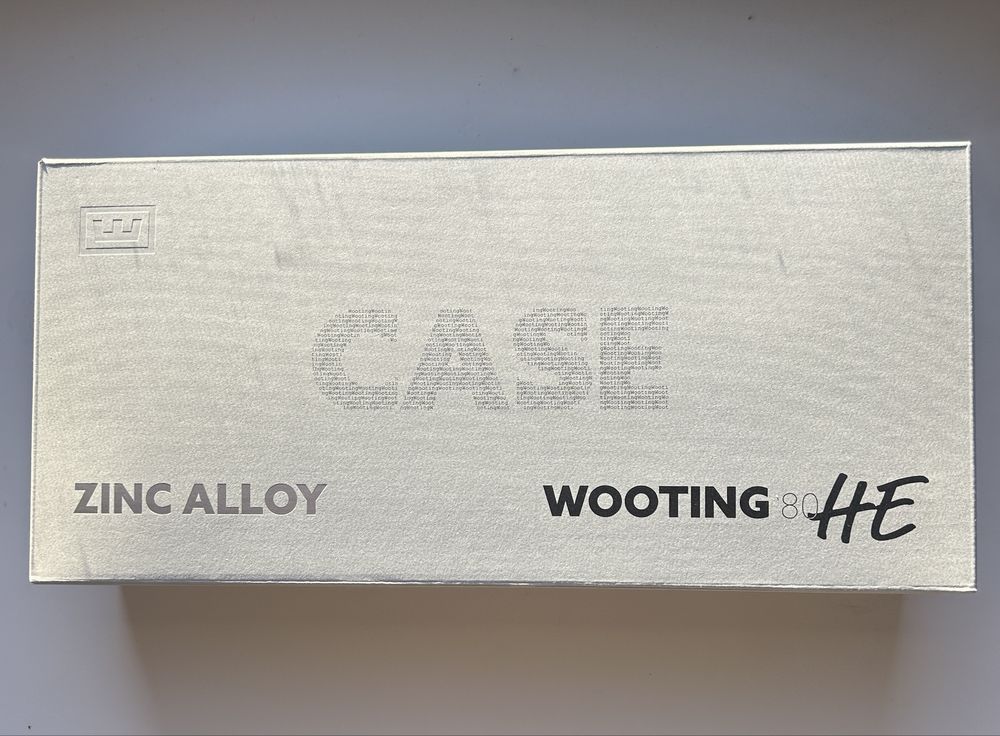Wooting Zinc Case 80HE