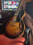 Epiphone ES-335 Vintage Sunburst Guitarra elétrica semi-hollowbody