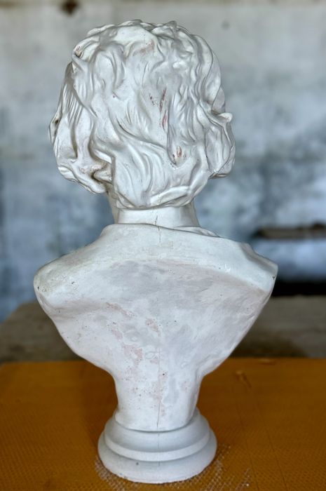 Busto em Gesso Decorativo