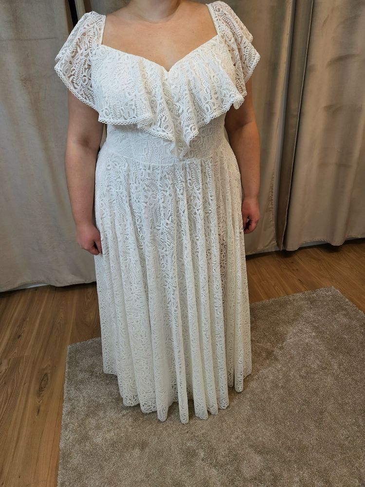 Suknia ślubna  boho rozmiar 48-56 plus size