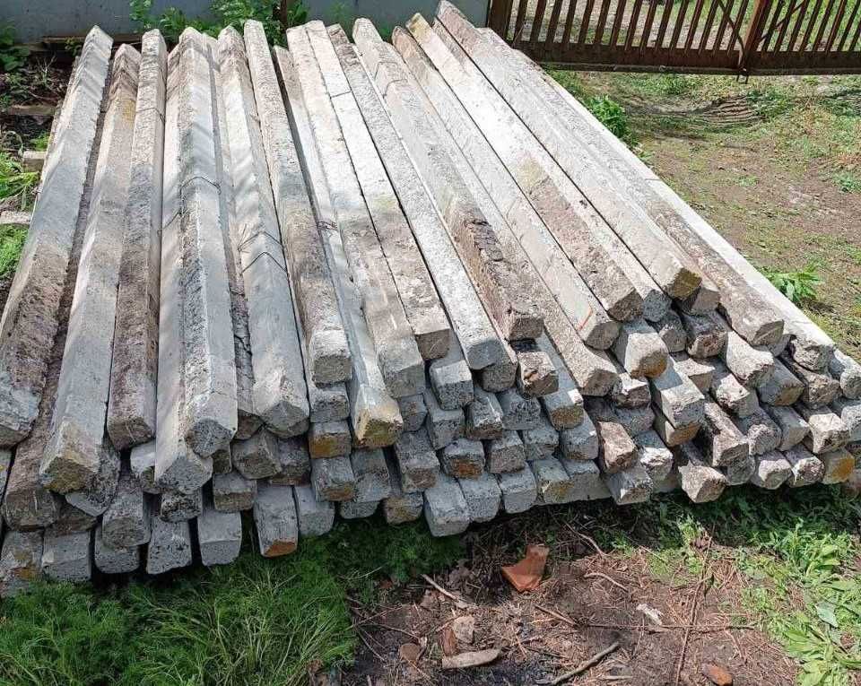 Столб Столбики стовпи на забор ограждение огорожу с сетки сітка рабица