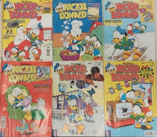 10 komiksów Kaczor Donald + 1 Gratis
