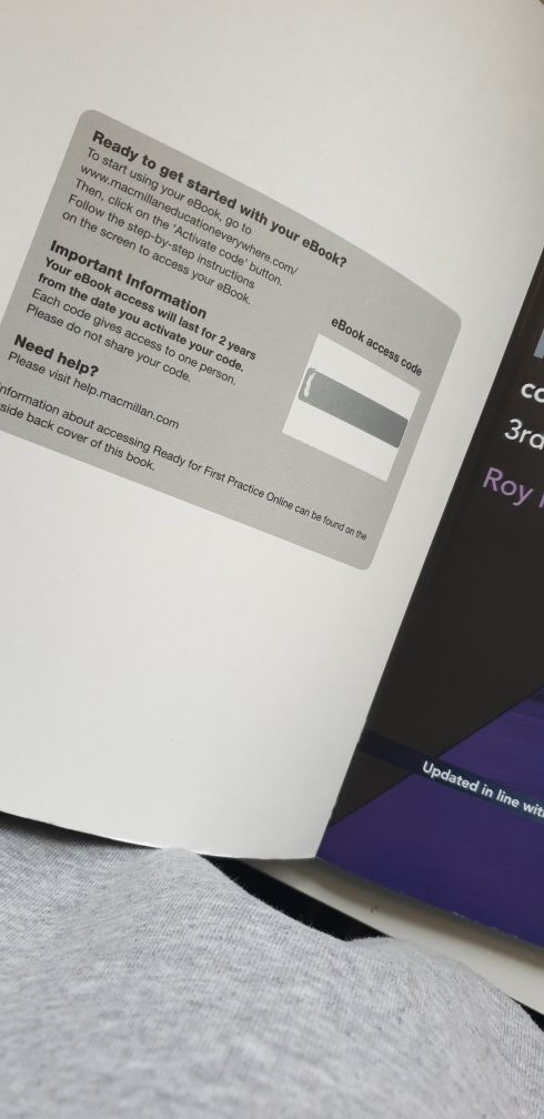 B2 Ready for First course book with eBook edition macmillan education