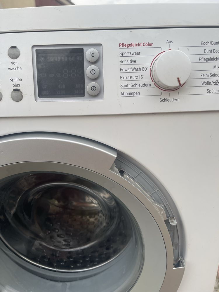Pralka Bosch Logixx 8 kg uszkodzona
