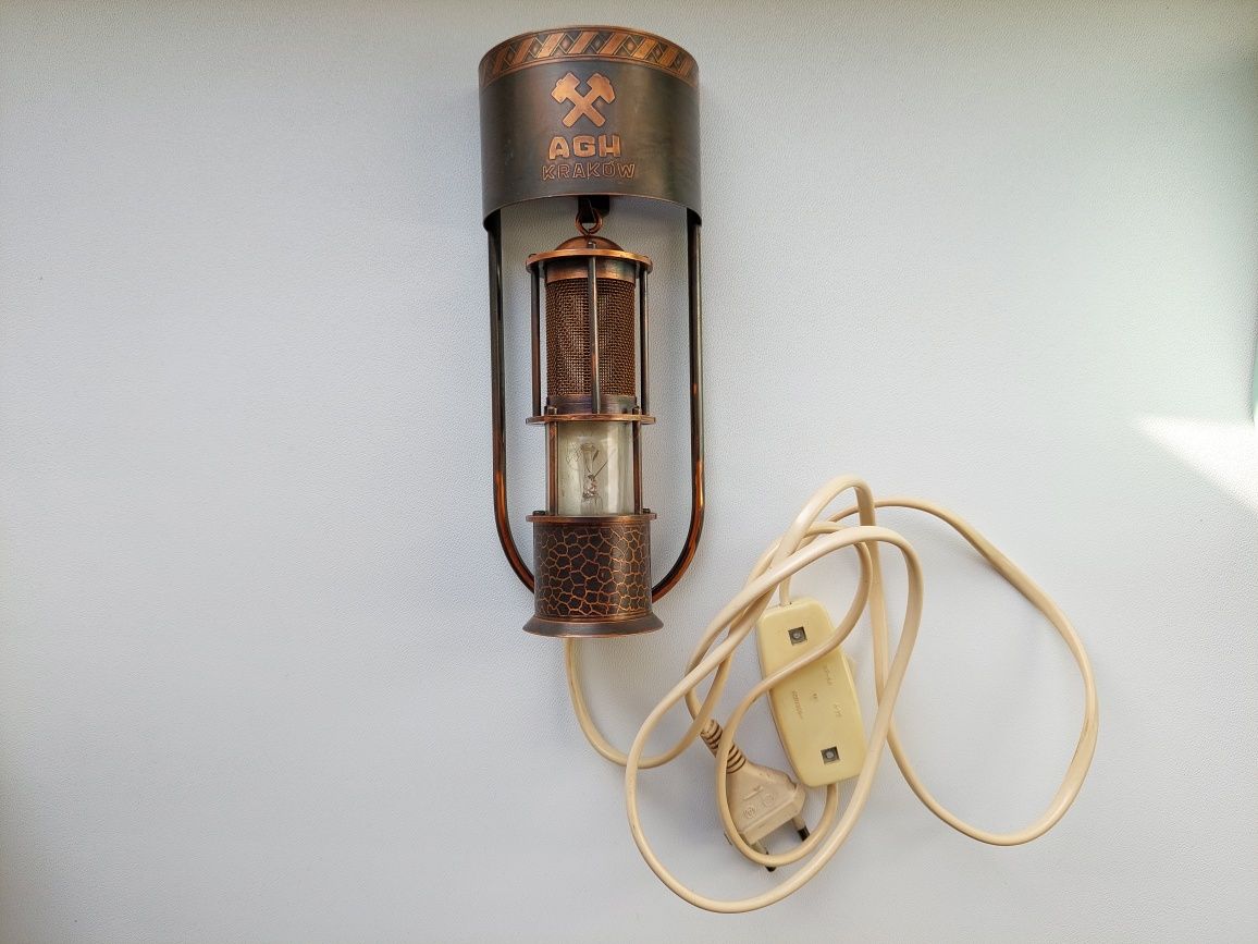 Wyjątkowa lampa górnicza AGH