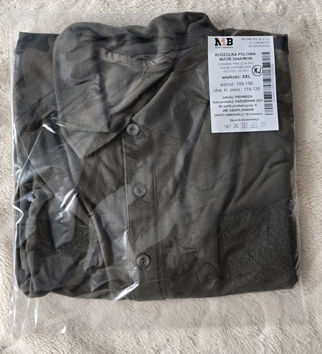 Koszulka Polowa wz. 304A/MON Oryginalna NOWA rozm. XXL