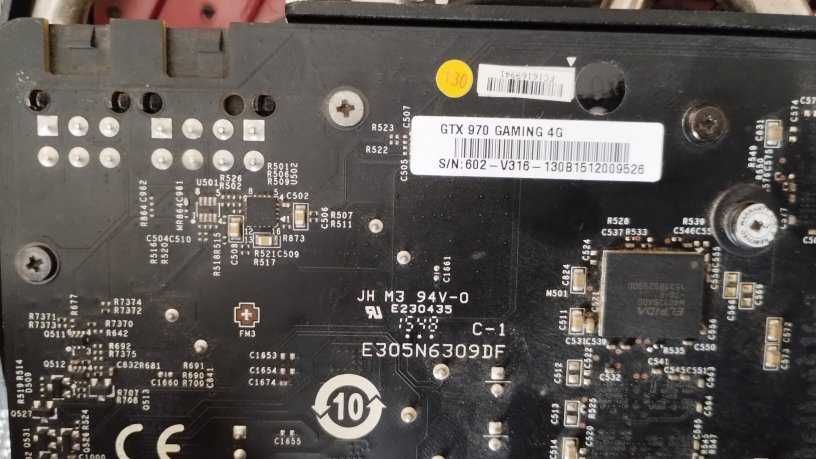 Karta graficzna MSI  GeForce  GTX 970 Gaming 4G