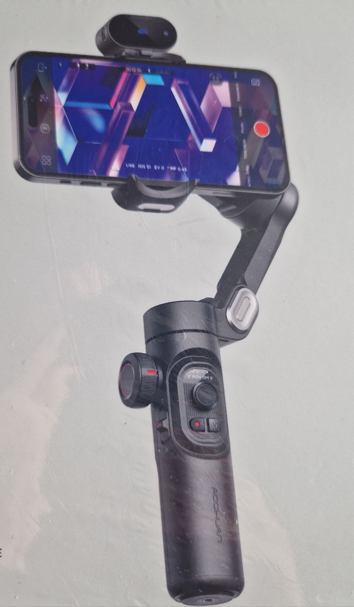 Nowy gimbal (stabilizator) AOCHUAN Smart XE z modułem AI