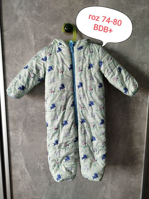 Kombinezon zimowy roz 74-80 BDB