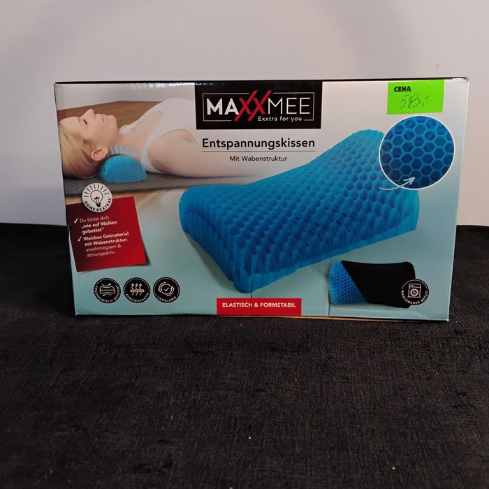 Nowa poduszka relaksacyjna o strukturze plastra miodu firmy MAXXMEE