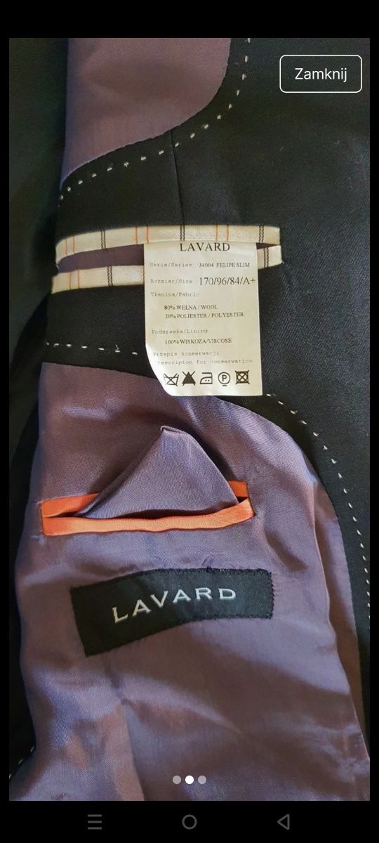 Marynarka męska Lavard