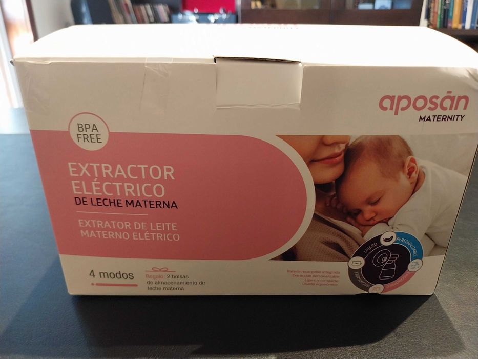 Bomba de leite materno elétrico Aposán Maternity